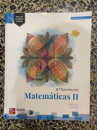 Libro de Matemáticas 2 Bachillerato