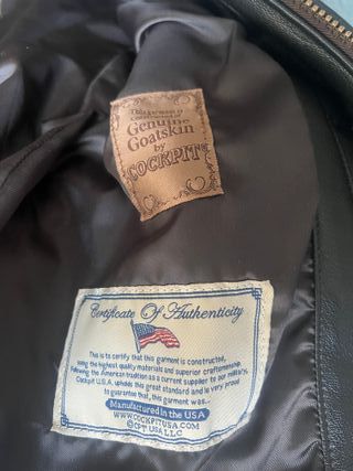 Cazadora Cockpit USA G-1 Navy Mil Spec Talla 36