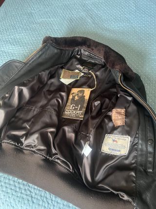 Cazadora Cockpit USA G-1 Navy Mil Spec Talla 36