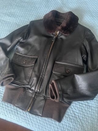 Cazadora Cockpit USA G-1 Navy Mil Spec Talla 36