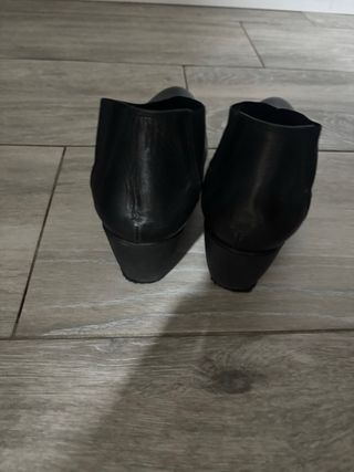 Pascualon Zapatos Tacon Corrido Talla 38