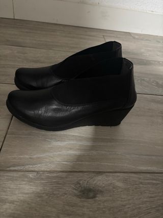 Pascualon Zapatos Tacon Corrido Talla 38