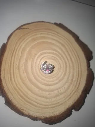 Charm Flor de Loto Plata y Rosa