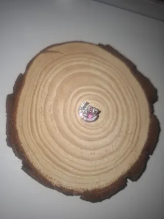 Charm Flor de Loto Plata y Rosa