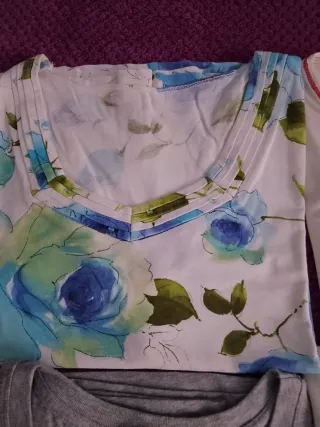 Lote 6 Camisetas Mujer Tallas Varias