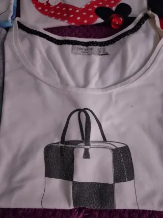 Lote 6 Camisetas Mujer Tallas Varias