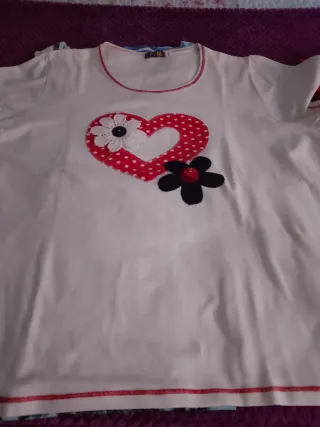 Lote 6 Camisetas Mujer Tallas Varias