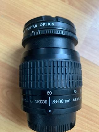 Cámara Nikon D50 + 2 Lentes: 70-300mm y 28-80mm