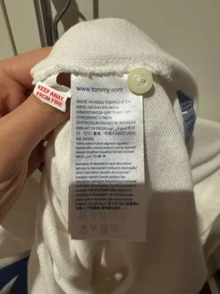 Polo Tommy Hilfiger Rayas Azul/Rojo