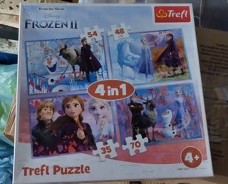 4 puzzles de Frozen 2
