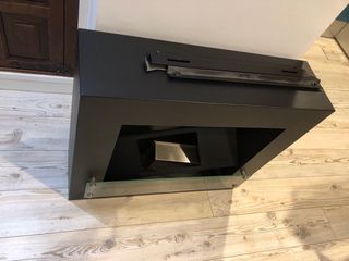 Chimenea Purline Cristal y Metal