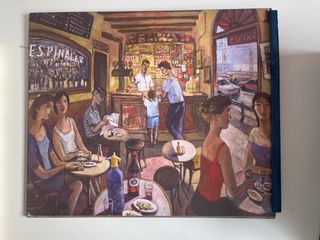 Caja de madera decorada Espinaler