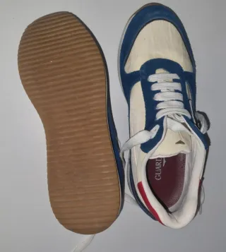 Scarpe uomo blu e bianche Guardiani 41