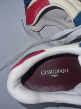 Scarpe uomo blu e bianche Guardiani 41