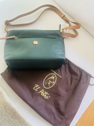 Bolso El Potro Piel  verde