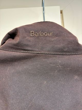 Chaqueta Barbour impermeable larga