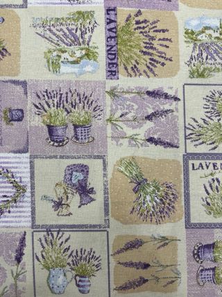 Scampolo di cotone con stampa 150x280