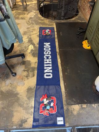 Bufanda Moschino H&M Mickey Mouse Azul