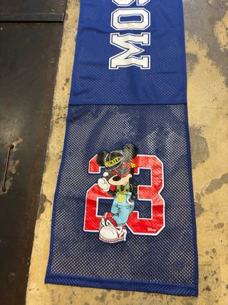 Bufanda Moschino H&M Mickey Mouse Azul