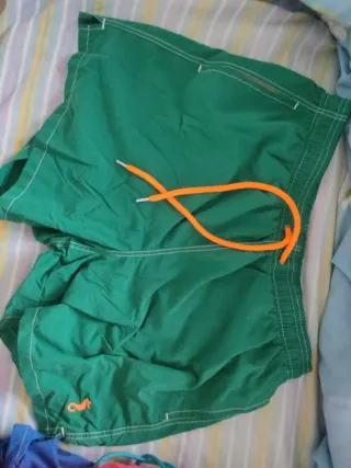 Bañadores hombre azul,verde y coral