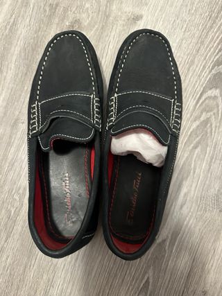 Zapatos Emilio Tucci Talla 39-40 Negro/Rojo