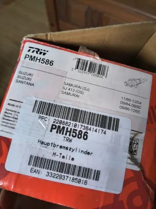 Bomba Freno Cilindro Maestro Suzuki Samurai.