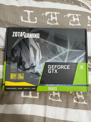 Tarjeta Gráfica GeForce GTX 1660 6GB
