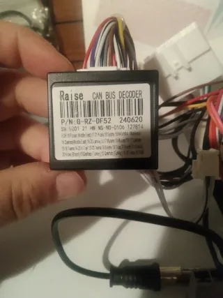 Conector radio plug and play CAN BUS Raise Nissan