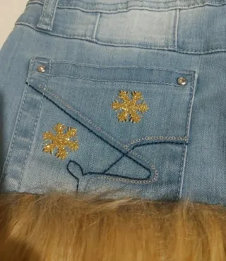 Minigonna customizzata pelliccia sintetica