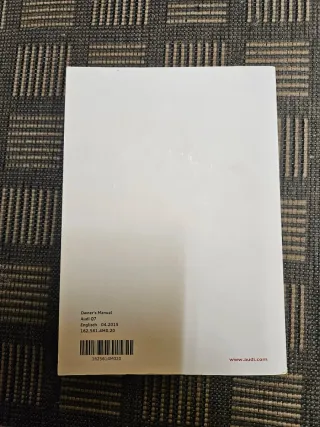 Manual Audi Q7 4M Owners Manual (Ingles) 2016