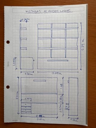 Dormitorio juvenil completo o por separado