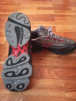 Zapatillas New Balance 1000 Gris/Rojo