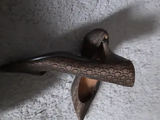 Zapatos de tacón marrones talla 39