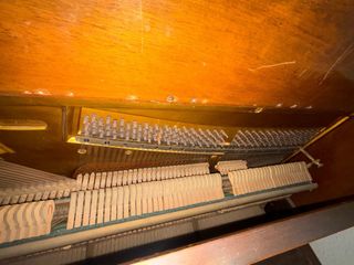 Piano Vertical Antiguo EXPIMPORT Madera Maciza