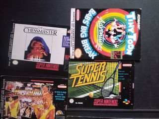 Super Nintendo PAL - 5 Giochi