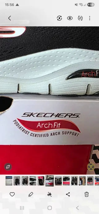 Zapatillas Skechers ArchFit Negras