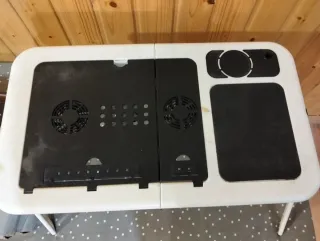 Bandeja E-Table para portátil con ventilador