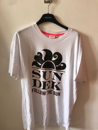Camiseta Sundek Blanca Talla L