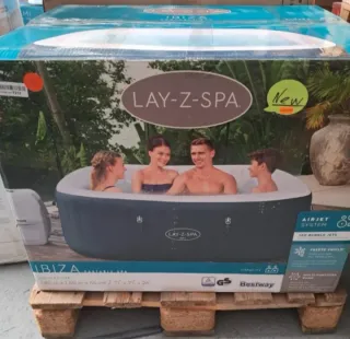 Bestway Lay-Z-SPA inflable 180x180x66cm