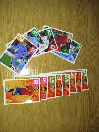 Cromos Los Ídolos de la Roja + Cracks Mundiales