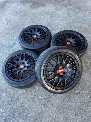 Llantas BBS Motorsport 17 4x100 con neumáticos