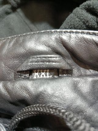 Chaqueta de cuero mujer para moto