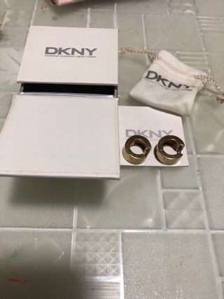 Pendientes aro DKNY Hombre