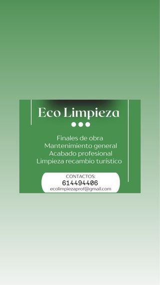 Servicio de limpieza de recambio turístico.