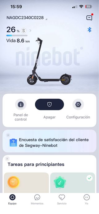 Ninebot Kickscooter F2 Patinete Eléctrico
