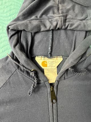 Felpa Carhartt Blu con Zip