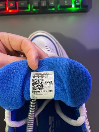 Adidas adi2000 Azul/Blanco Talla 42