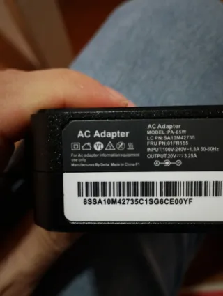 Cargador Lenovo PA 1450-55LU 20V2.2