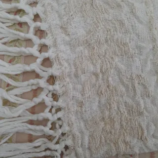 Asciugamani in tela grezza con frange