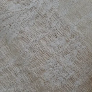 Asciugamani in tela grezza con frange